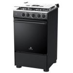 Cocina Indurama Goya 4 Quemadores Negra Parrilla Hierro Fundido Fácil Limpieza
