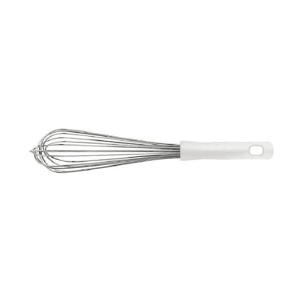 Master 10023100 Batidor Manual 35cm Varillas Flexibles para Repostería y Cocina Plateado
