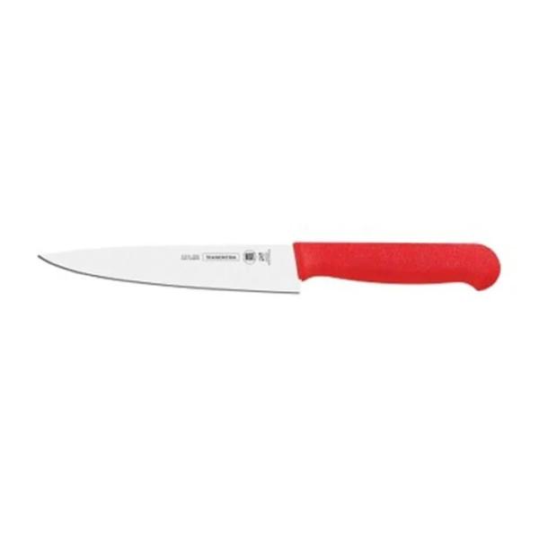 Tramontina 10059883 Cuchillo Chef 10" Rojo Diseño Higiénico Retención de Filo