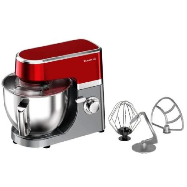 Taurus BP53L Batidora de Pedestal 500W 5 Velocidades Jarra de Vidrio 1.5L Plata