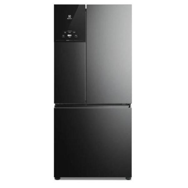 Refrigeradora Electrolux 3 Puertas 590L IM8B Enfriamiento Uniforme Control Digital Temperatura Negro