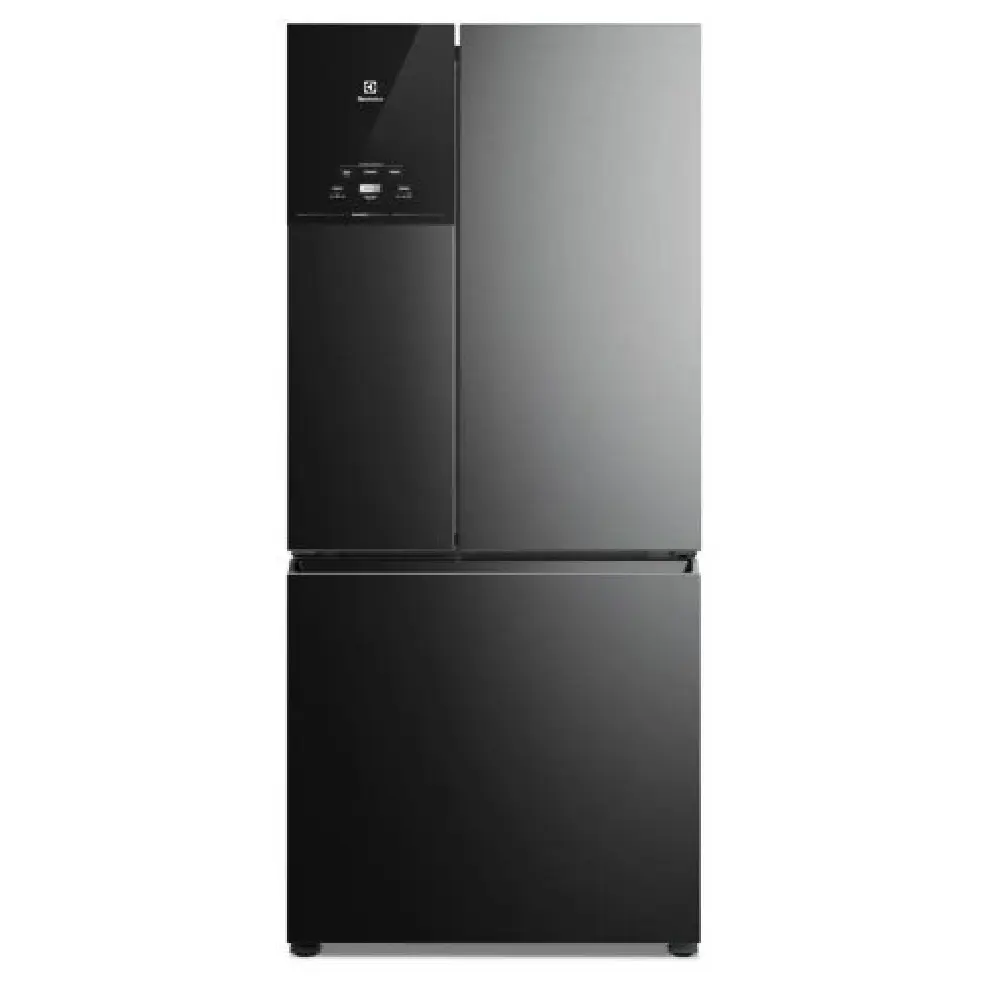 Refrigeradora Electrolux 3 Puertas 590L IM8B Enfriamiento Uniforme Control Digital Temperatura Negro