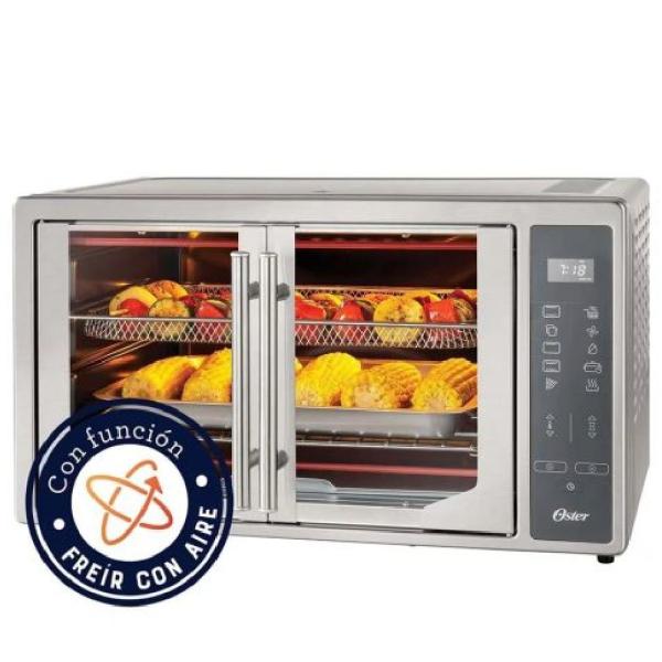 Oster Horno TSSTTVFDDAF 053 42L Freidora de Aire 1700W Puerta Francesa 8 Funciones