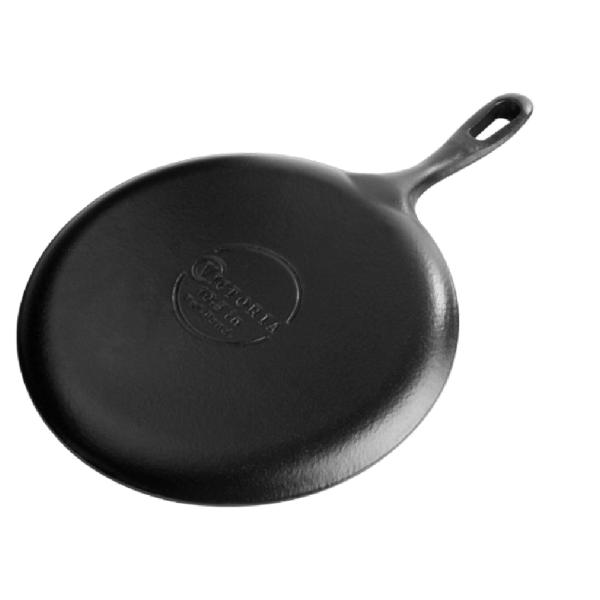 Victoria Sartén Comal Esmaltado 26 cm (10.5") Hierro Fundido Antiadherente-