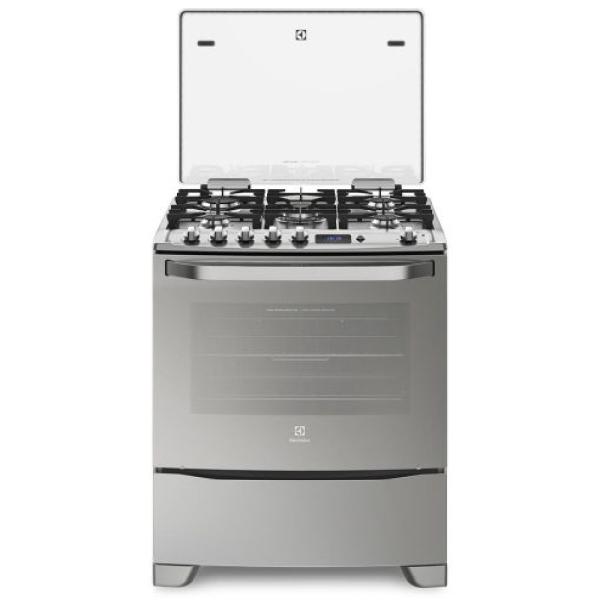 Cocina Electrolux 76GSR 5 Hornillas Acero Inoxidable 5.6 kW Encendido Automático
