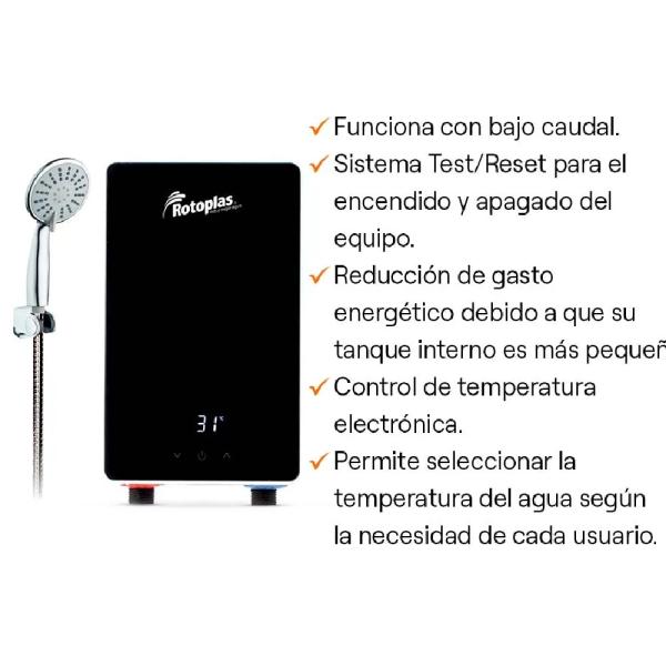 Rapiducha New Compact Licuadora Personal 4500W Vaso Tritan 500ml 2 Velocidades Portátil Negro