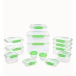 Sistema 65602ZS Set 14 Tuppers Conservación Alimentos 100% Herméticos Libre de BPA Multitamaño