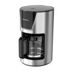 Cafetera Taurus Silicia 1.2L 12 Tazas Filtro Permanente Base Giratoria Negro