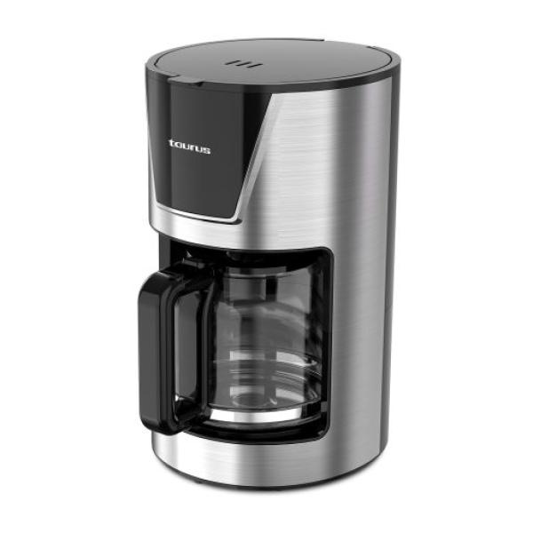 Cafetera Taurus Silicia 1.2L 12 Tazas Filtro Permanente Base Giratoria Negro
