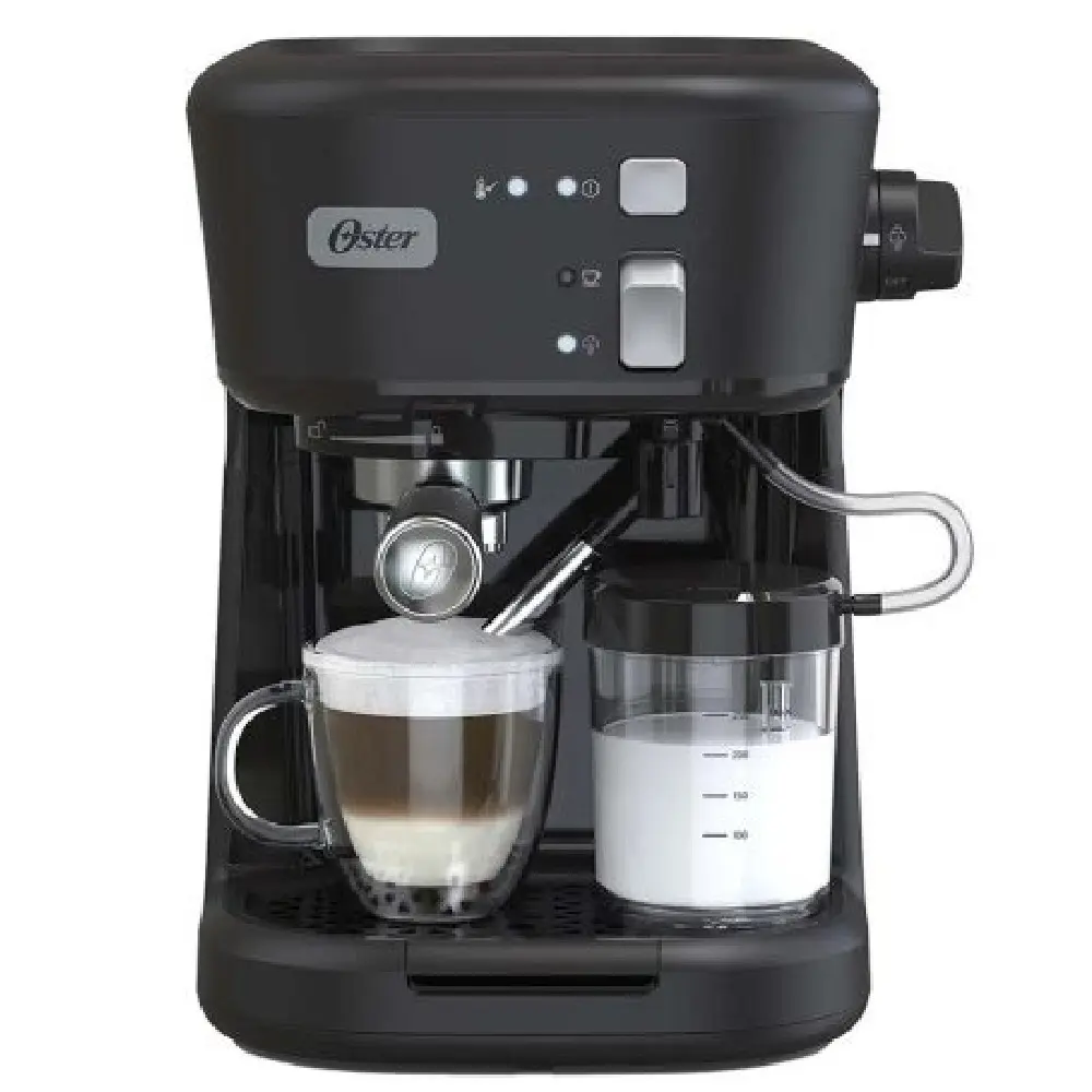 Oster BVSTEM5501B 15 Bares Espresso Sistema Cappuccino Automático Negro