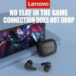 Lenovo HT05 True Wireless Bluetooth 5.0 20H Playtime Control Táctil Negro