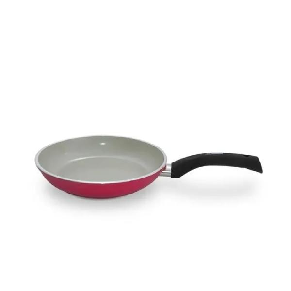 Sartén Record Profesional 20cm Cerámica Durable Distribución Uniforme de Calor Rojo