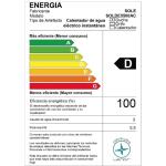 DUCHA ELÉCTRICA SOLE 4T 5500W MODELO 3121SOLDE5500AC