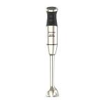 Taurus Bapi 1500 Luxe Full Set 1500W Batidora de Inmersión 20 Velocidades Turbo Rotation Acero Inoxidable Negro