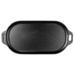Victoria Plancha Ovalada 34x17 cm Esmaltada Sin Base Cocina Profesional Antiadherente - 55128004