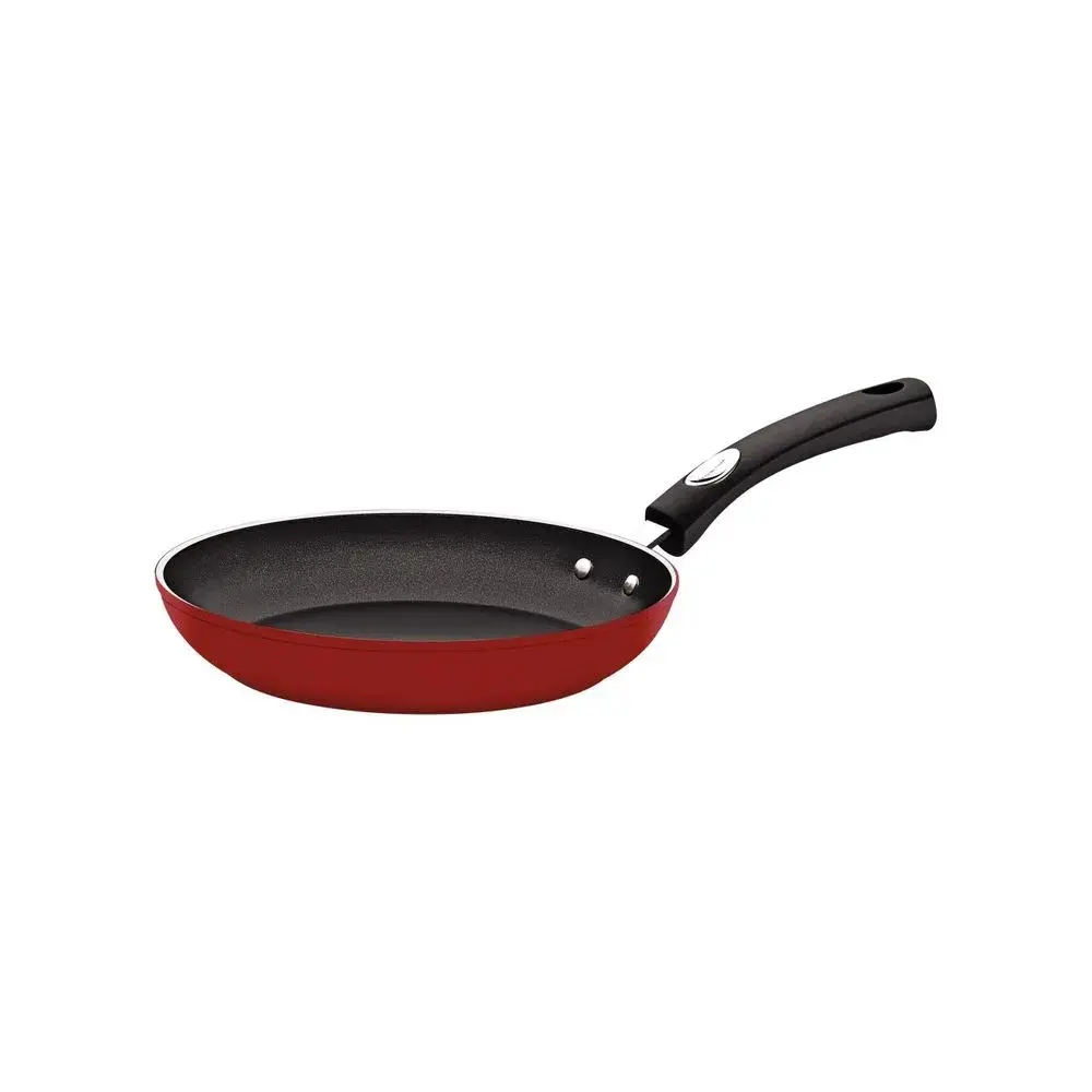 Tramontina Sartén Mónaco 26cm Inducción Antiadherente Titanio Rojo