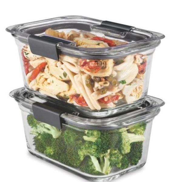Rubbermaid 2118309 2 Recipientes 1.1L Herméticos Libre de BPA Lavavajillas