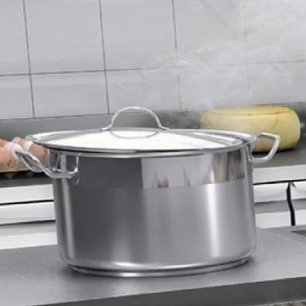 Tramontina 10153032 Tapa para Olla 45 cm Acero Inoxidable 18/10 Diseño Ergonómico Ajuste Perfecto