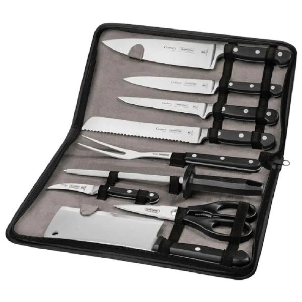 Juego de Cuchillos Century Premium 10 Piezas Corte Profesional Acero Inoxidable Antideslizante - 10059993