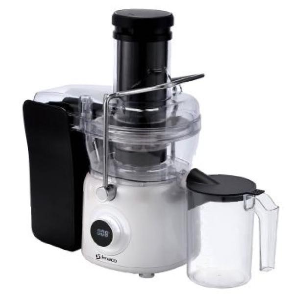 Imaco JE1084 Extractor de Jugos 800W 2 Velocidades Sistema Antigoteo Filtro Acero Inoxidable