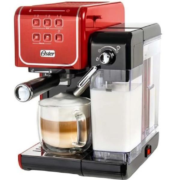 Oster Primalatte BVSTEM6801R 19 Bares Sistema Thermoblock Espresso Perfecto Rojo