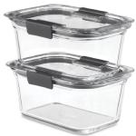 Rubbermaid 2118309 2 Recipientes 1.1L Herméticos Libre de BPA Lavavajillas