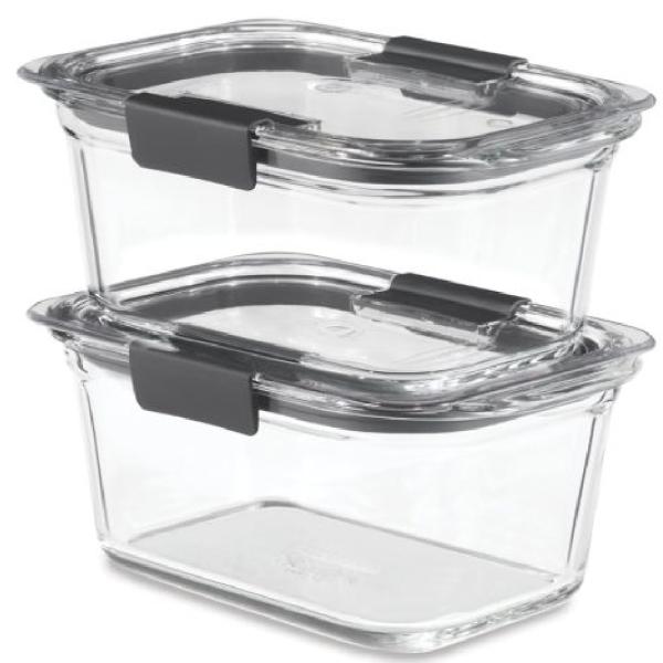 Rubbermaid 2118309 2 Recipientes 1.1L Herméticos Libre de BPA Lavavajillas
