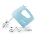 Practika New Mixo Batidora de Mano 600W 5 Velocidades Turbo Accesorios Incluidos Celeste