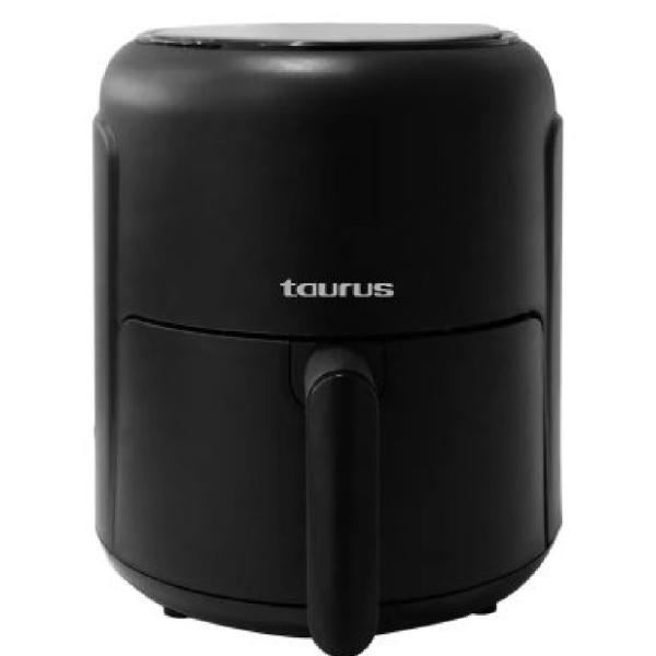 Taurus Black Fryer Freidora de Aire 2.6L 1000W Digital Sin Aceite 8 Programas Negro