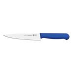 Tramontina 24620-016 Cuchillo Carnicero 6" Hoja Acero Inoxidable 3 Cortes Empuñadura Antideslizante Azul