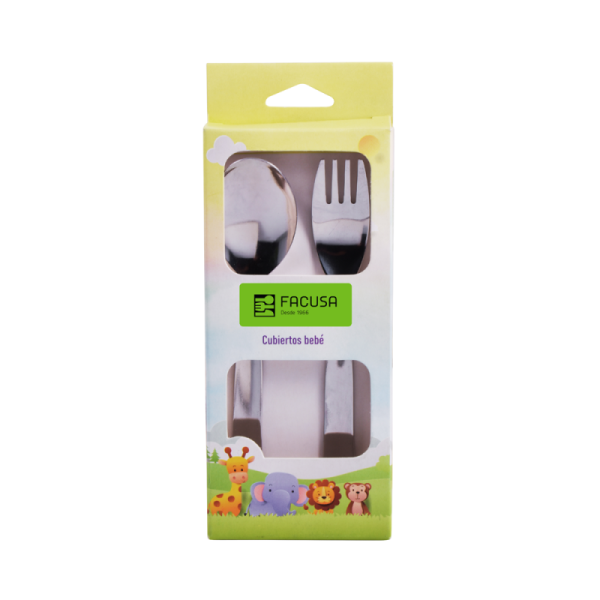 Juego de Tenedores FACUSA Pack x2 Uso Profesional Cocina Ergonómico Brillante