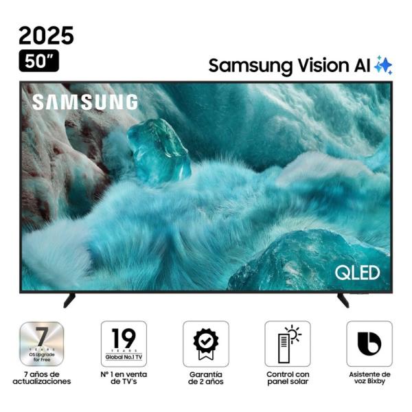 TELEVISOR SMART TV SAMSUNG 4K ULTRA HD 50” VISION AI QN50Q7FAAGXPE