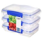 Tupperware Sistema 1513ZS Recipientes Herméticos 500ml Compactos para Almacenamiento Transparentes