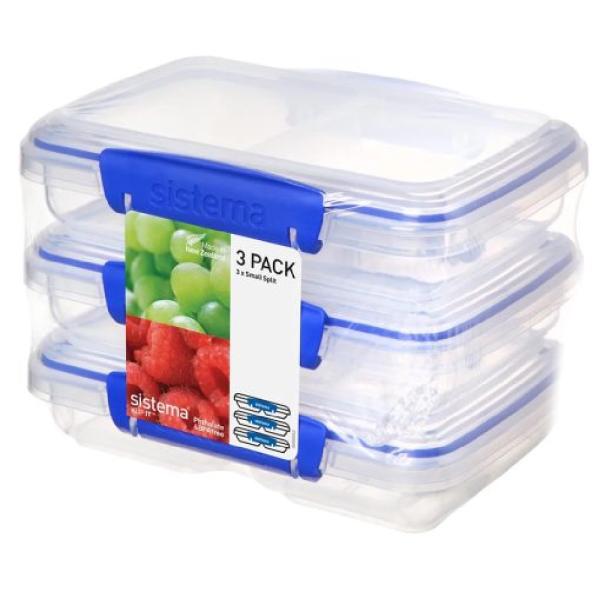 Tupperware Sistema 1513ZS Recipientes Herméticos 500ml Compactos para Almacenamiento Transparentes