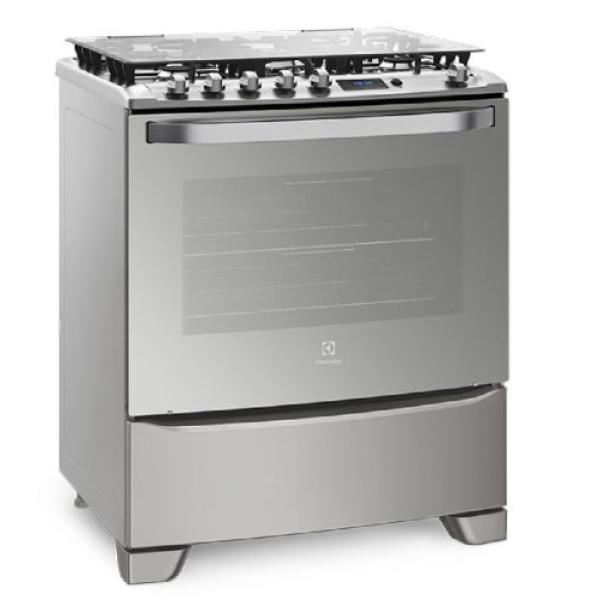 Cocina Electrolux 76GSR 5 Hornillas Acero Inoxidable 5.6 kW Encendido Automático