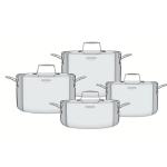 Set Utensilios Cocina Marffin Grano X8 12 Piezas Mango Silicona Termorresistente