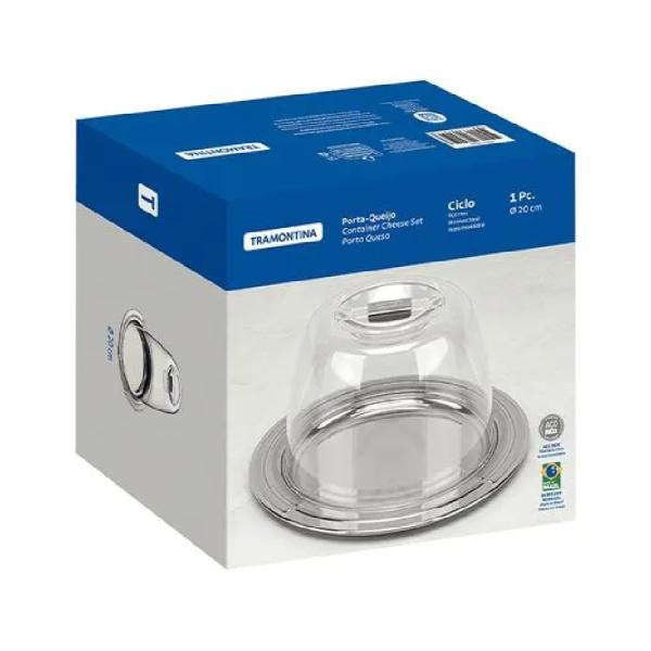 Tramontina 10390090 Set de Cubiertos para Queso 2 Unidades Hoja Afilada y Tenedor Ergonomía Superior
