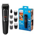 Philips Multigroom Serie 3000 MG3731 8 en 1 Recortador 60 Min Autonomía Acero Inoxidable