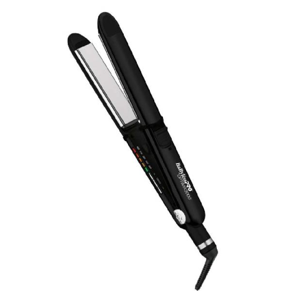 Babyliss BNTBK3000TPE Plancha 1 1/4" Titanio 3000W Placas Cerámicas Tecnología Iónico Negro