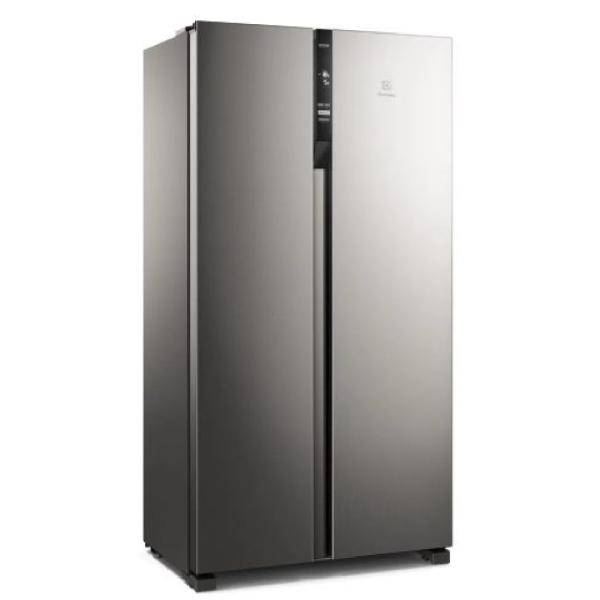 Refrigeradora Electrolux 517L Side by Side ERSA53V2HVG Organización FlexSpace Control Digital