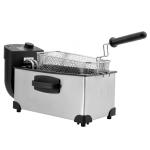 Recco Freidora con Aceite 2.5L 1500W Termostato Ajustable Canasta Antiadherente