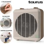 Taurus S2000 Calefactor 2000W 2 Velocidades Termostato Ajustable Calefacción Rápida