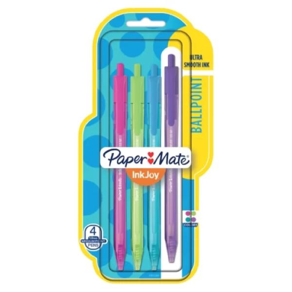 InkJoy X4 LA3748 Punta Media 1.0mm Diseño Ergonómico 4 Colores Suritdo