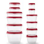 Rubbermaid Food Storage 2112335 Juego de 12 Tuppers Airtight Durabilidad Premium