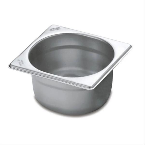 AC Gastronom Bandeja Profesional 1.52 Litros 100mm Base Antideslizante Acero Inox