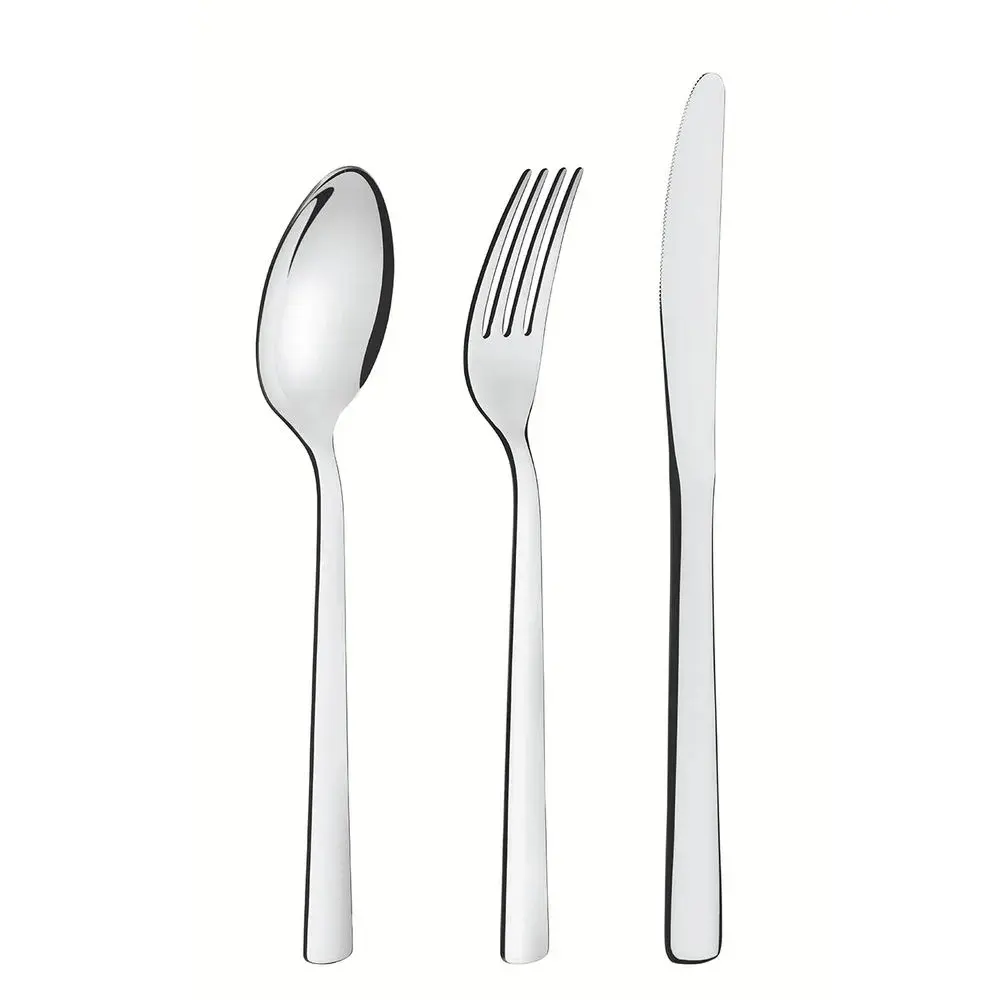 Oslo Juego de Cubiertos 24 Piezas Acero Inoxidable 18/10 Diseño Elegante y Moderno