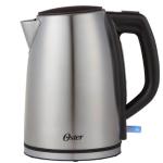 Oster BVSTKT673SS Hervidor de Agua 1500W 1.7L Acero Inox Resistente Filtro Descalcificador Plateado