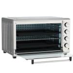Imaco HEB100R Horno Eléctrico 100L 2000W Termostato Ajustable 4 Funciones Gris