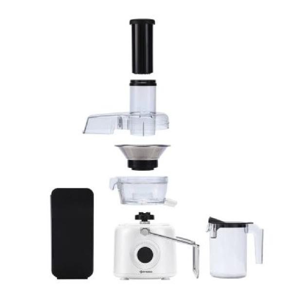 Imaco JE1084 Extractor de Jugos 800W 2 Velocidades Sistema Antigoteo Filtro Acero Inoxidable