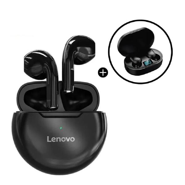 Lenovo HT38 Auriculares Inalámbricos 30m Alcance Diadema Ajustable Ligero Ergonomico